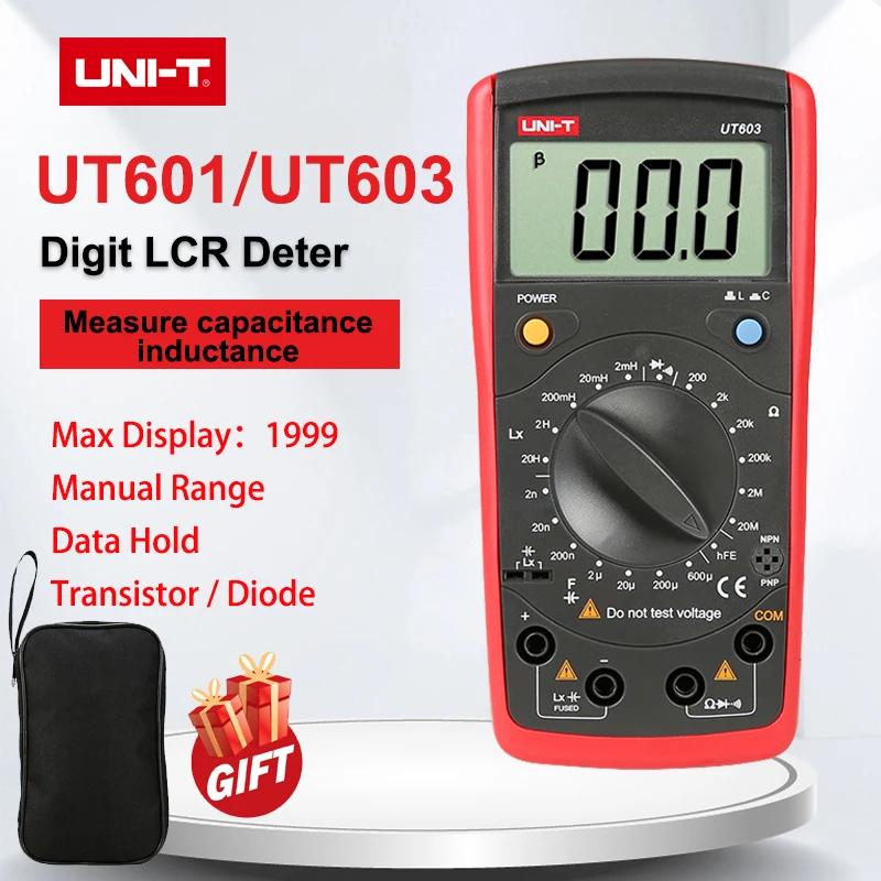 UNI-T  ̿ ǰ ĳн ׽, UT601 UT603 δϽ  ĿнϽ 跮, ̴ װ,  Ȧ LCD